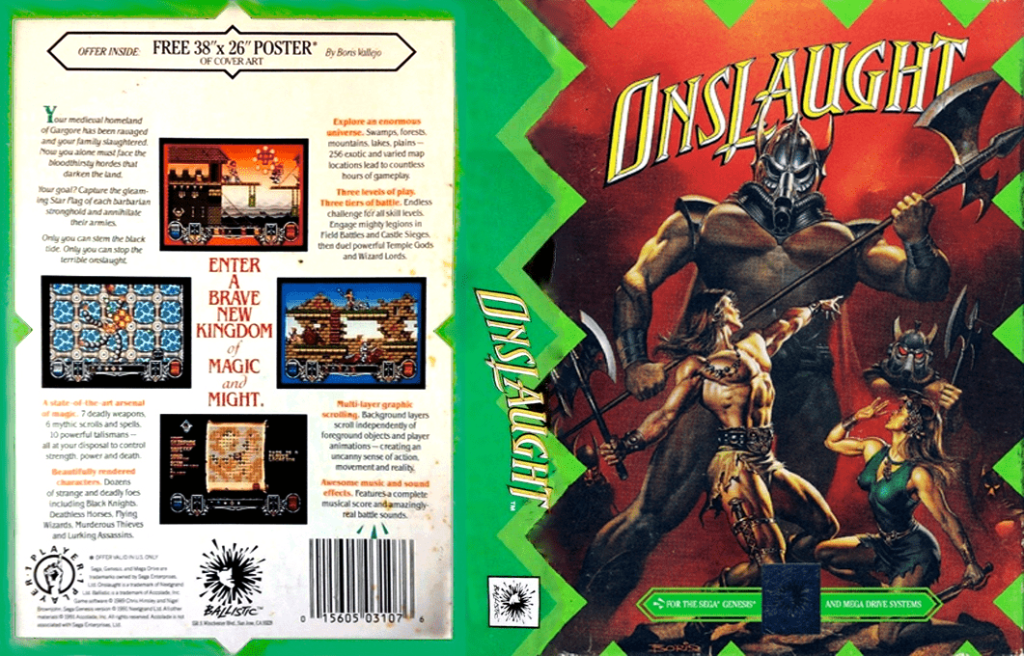 Onslaught (USA, Europe)